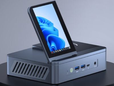   Мини-ПК ViewDock Gen2 оснастили док-станцией для смартфона и встроенным дисплеем