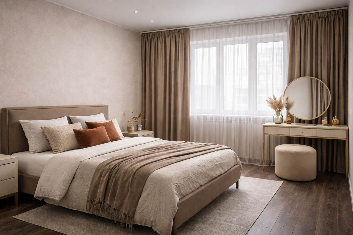 Решения по преображению комнаты, которое мы предложили и посчитали бюджет