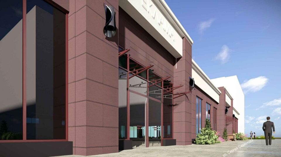    Проект здания наул. Христенко, 1. 2026 год. Источник: «Строитель-Сервис»