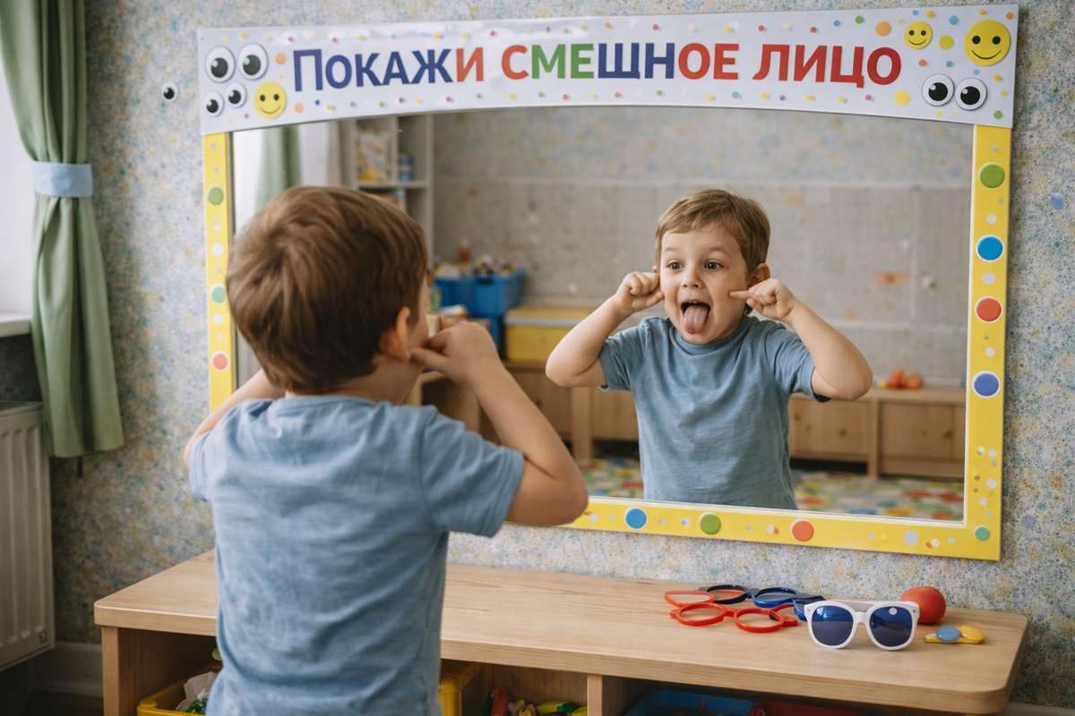 зона смеха детский сад 1 апреля