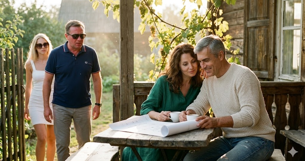 — Кому ты нужна со своими морщинами! — кричал муж. «Твое место — в земле, с растениями».