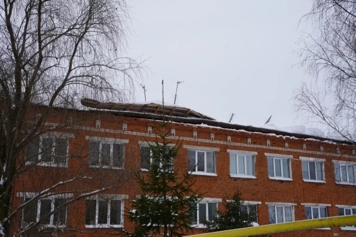    В Удмуртии хотят оштрафовать жильцов МКД за обрушение крыши