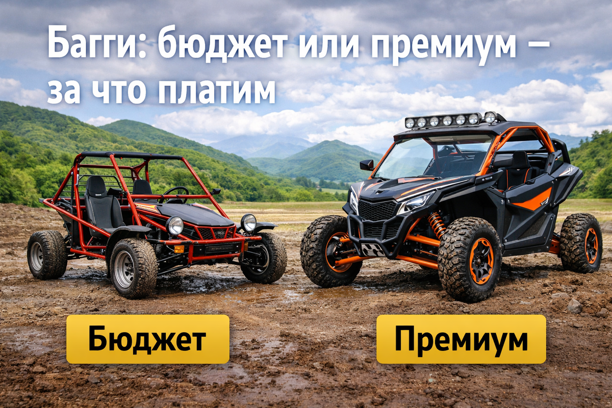 Дешевый багги берет ценой, дорогой – ресурсом. Разбираемся, где переплата оправдана, а где нет.