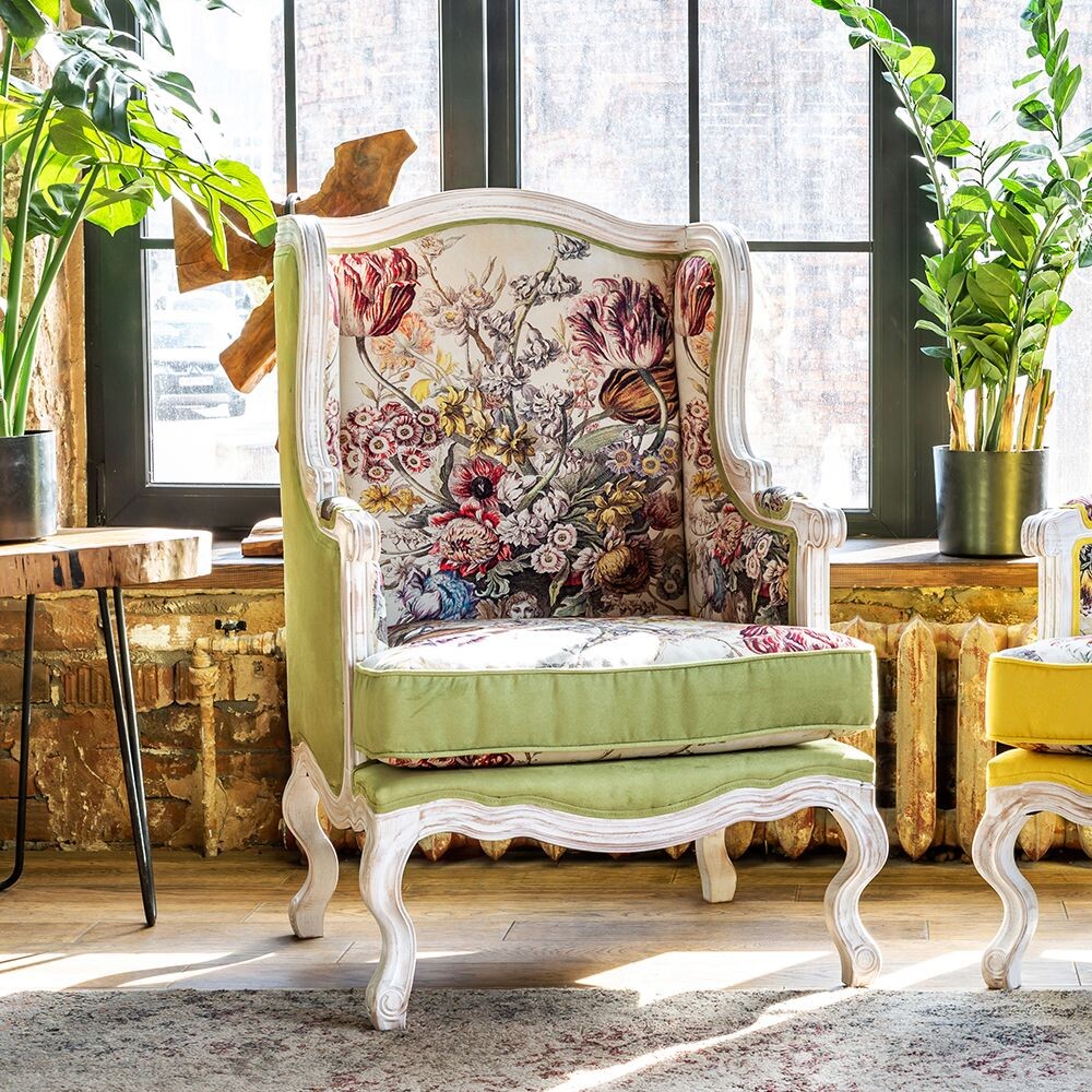 Кресло «12 месяцев цветения», версия «Весна»