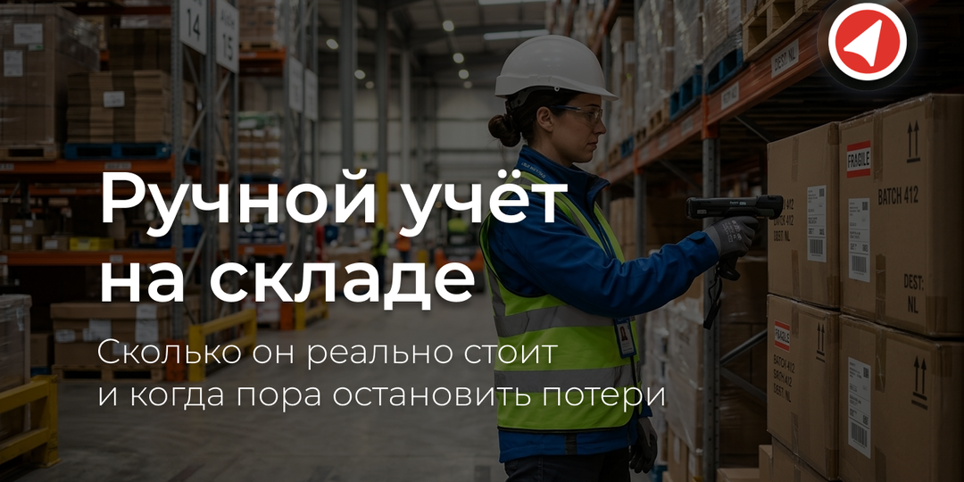 Ручной учёт на складе: сколько он реально стоит и когда пора остановить потери