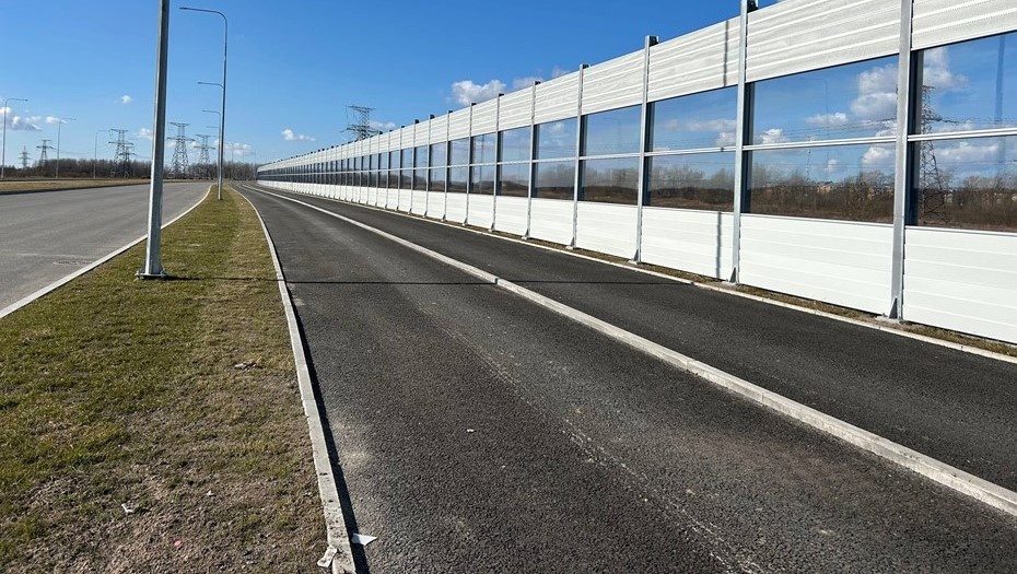    Велодорожка на ЮШМ Автор фото: Екатерина Кузнецова