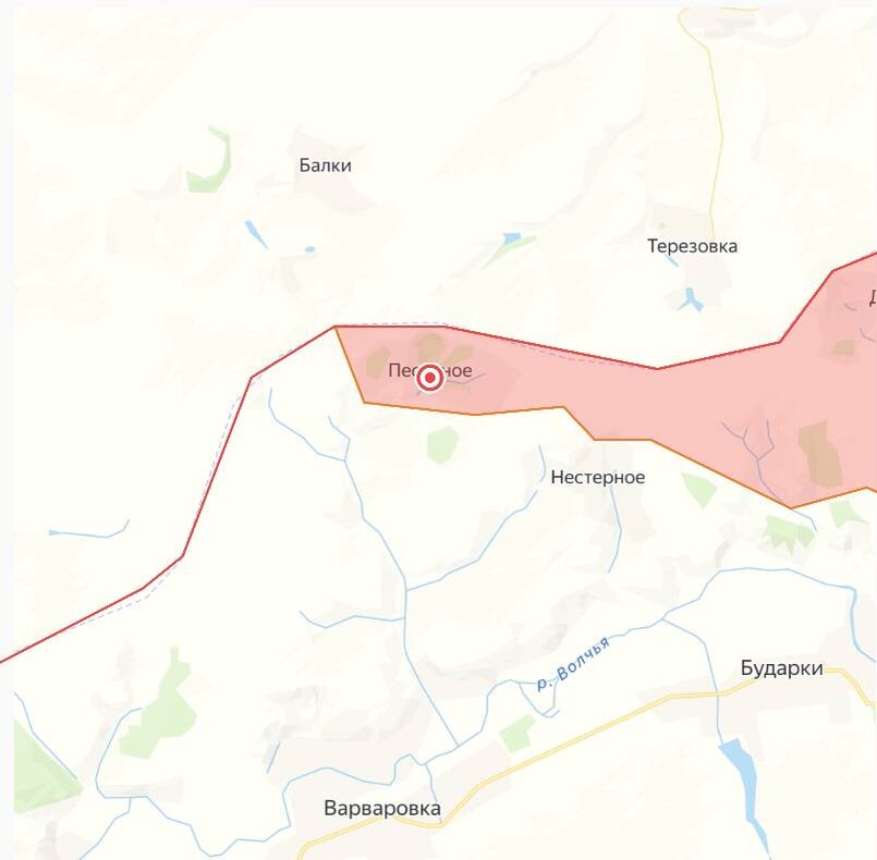 Источник карты: t.me/voenkorKotenok