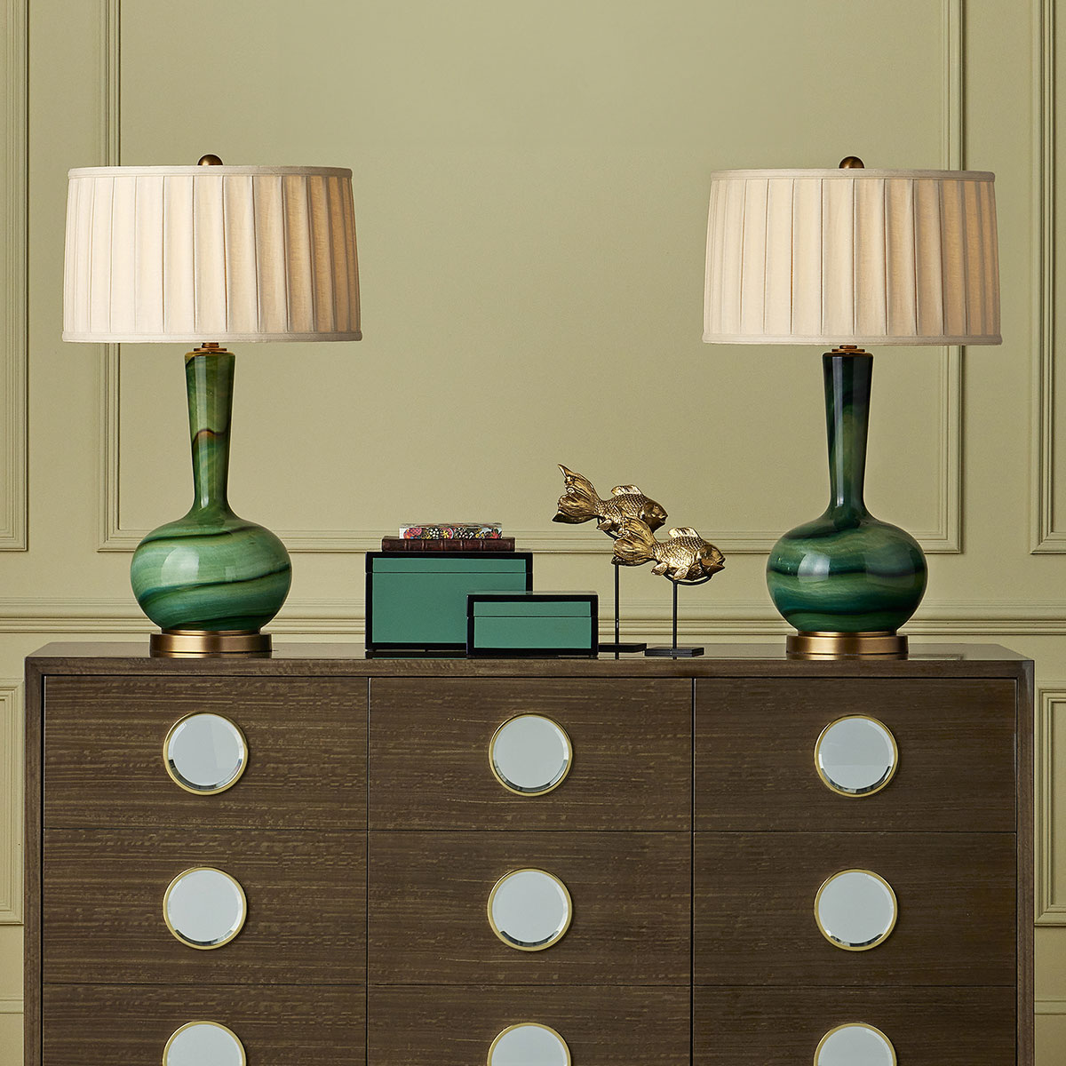 Настольная лампа Currey & Company LAMARTINE QNC-LAMARTINE-TL