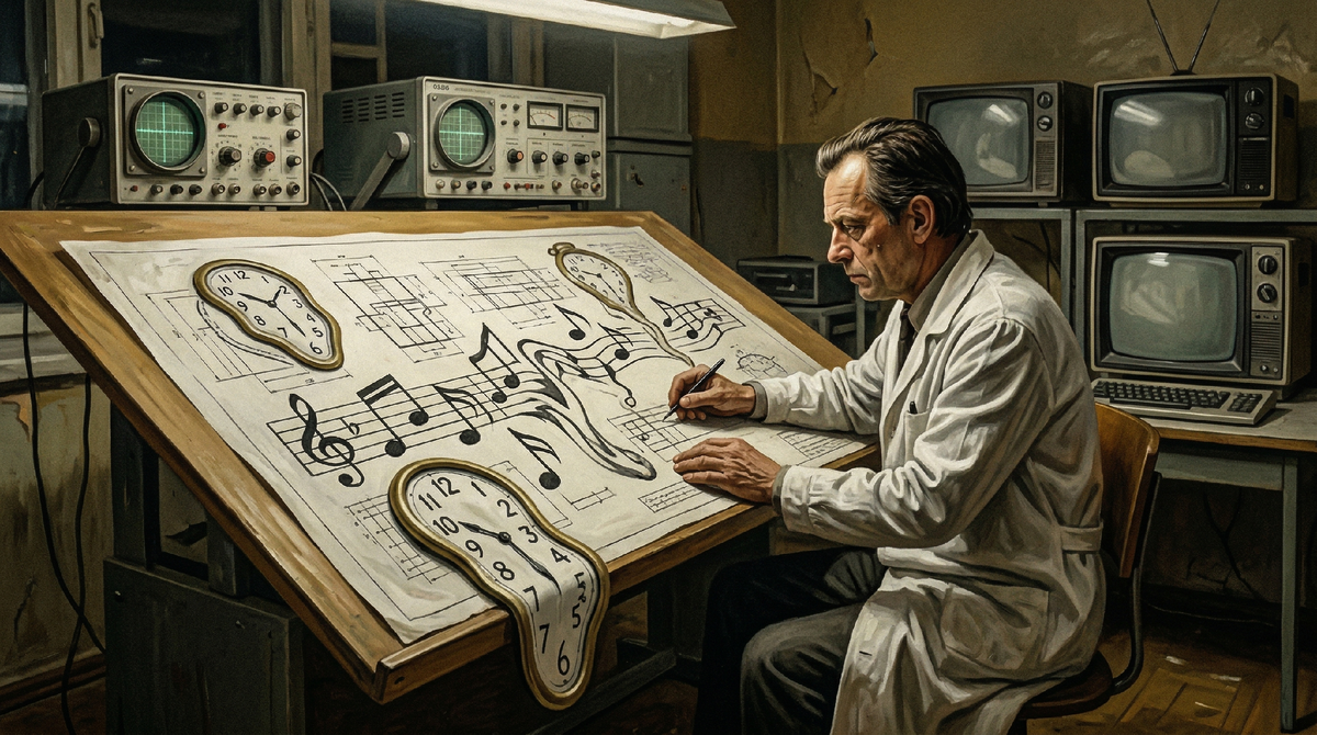 Творческий путь Александра Уварова начался в стенах НИИ, где инженерная точность встретилась с музыкальным сюрреализмом группы «Постоянство памяти».