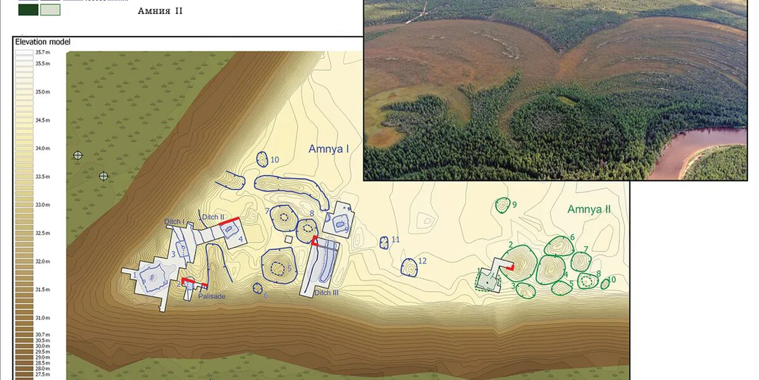 Древнейшие укрепления мира в Сибири