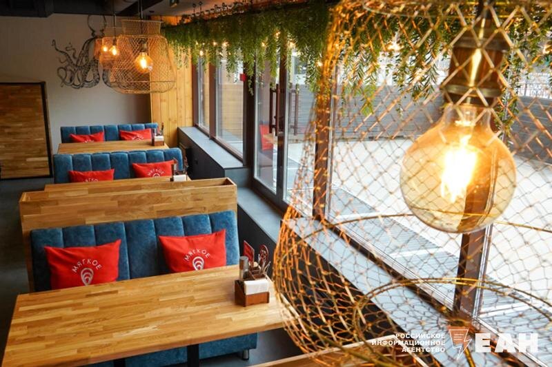    ЕАН. Интерьер ресторана