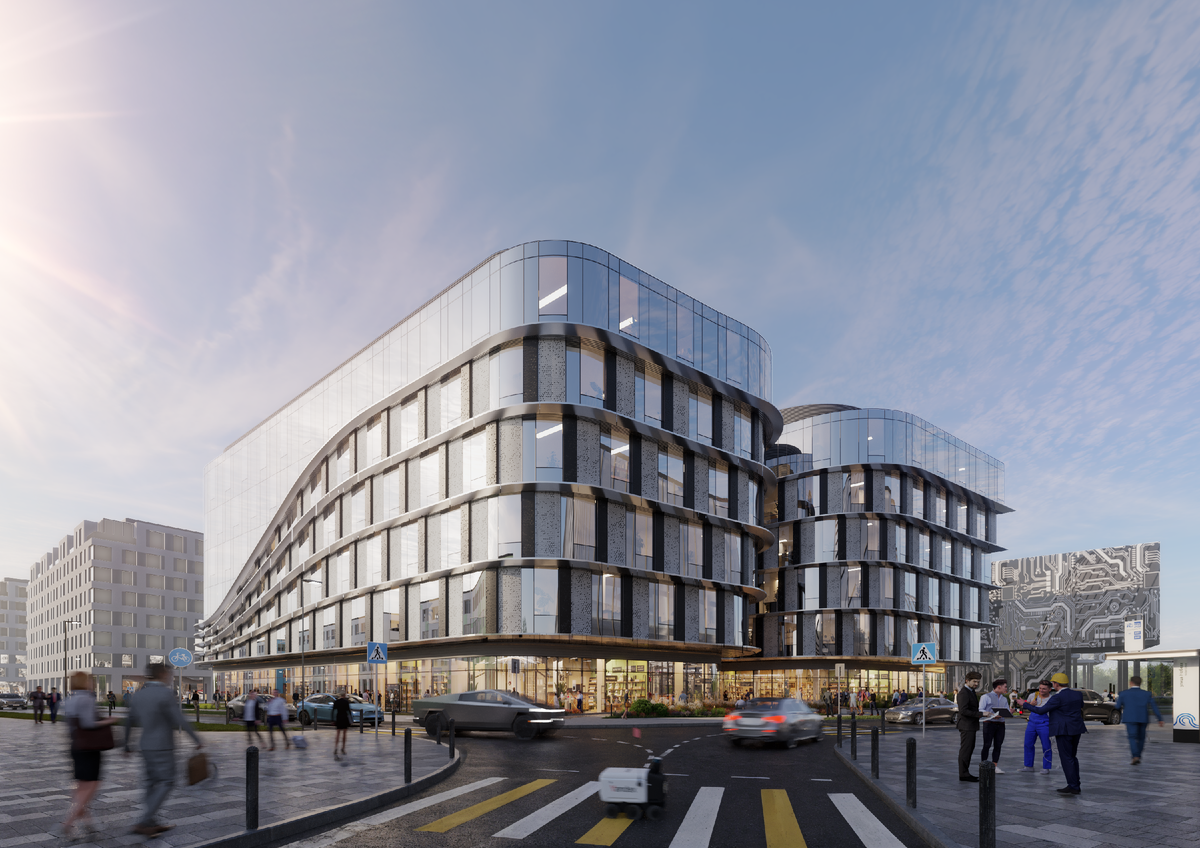 Технопарк Upside Tech на территории Инновационного центра Сколково