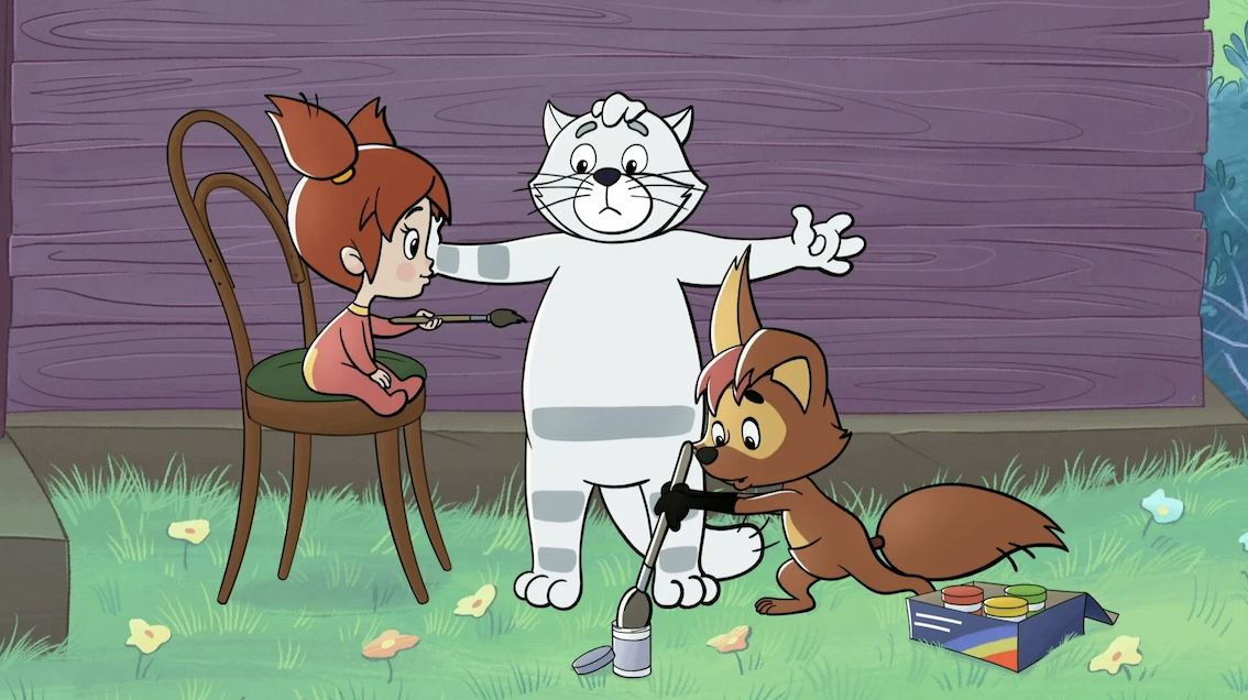 Кадр из мультсериала «Простоквашино»