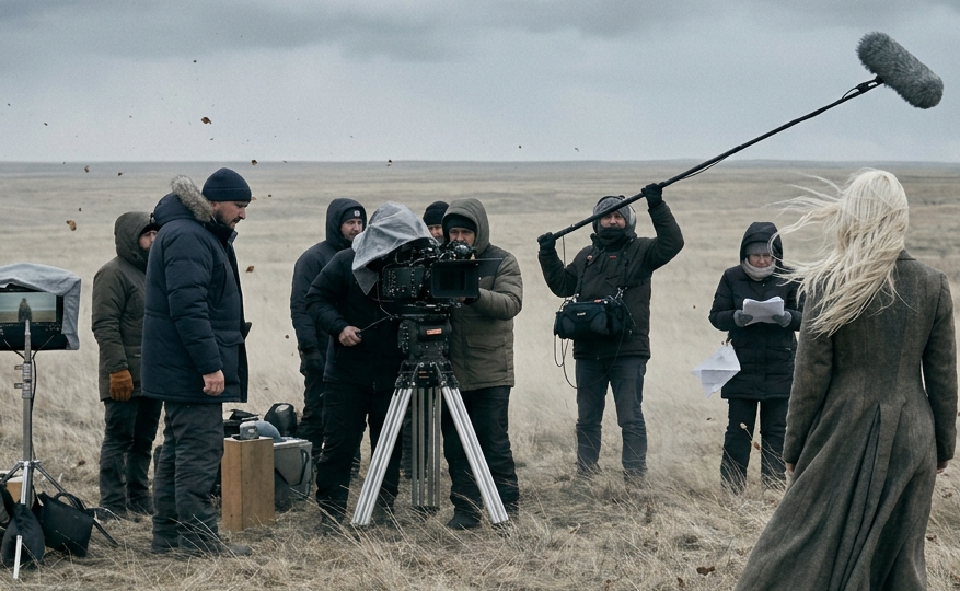 Целый день на ветру в степи — и утром здоровая кожа: история со съёмок