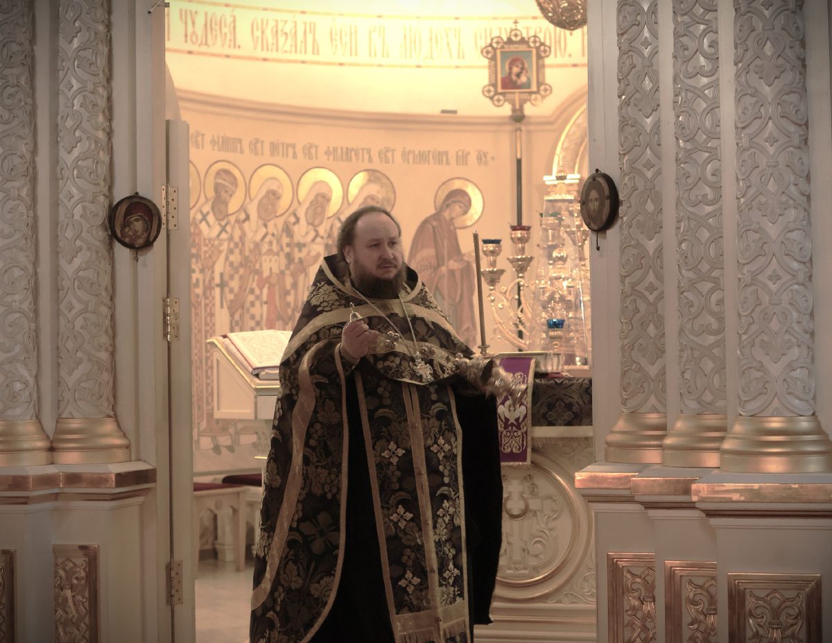 Наш дорогой настоятель - военный священник Александр НАРУШЕВ