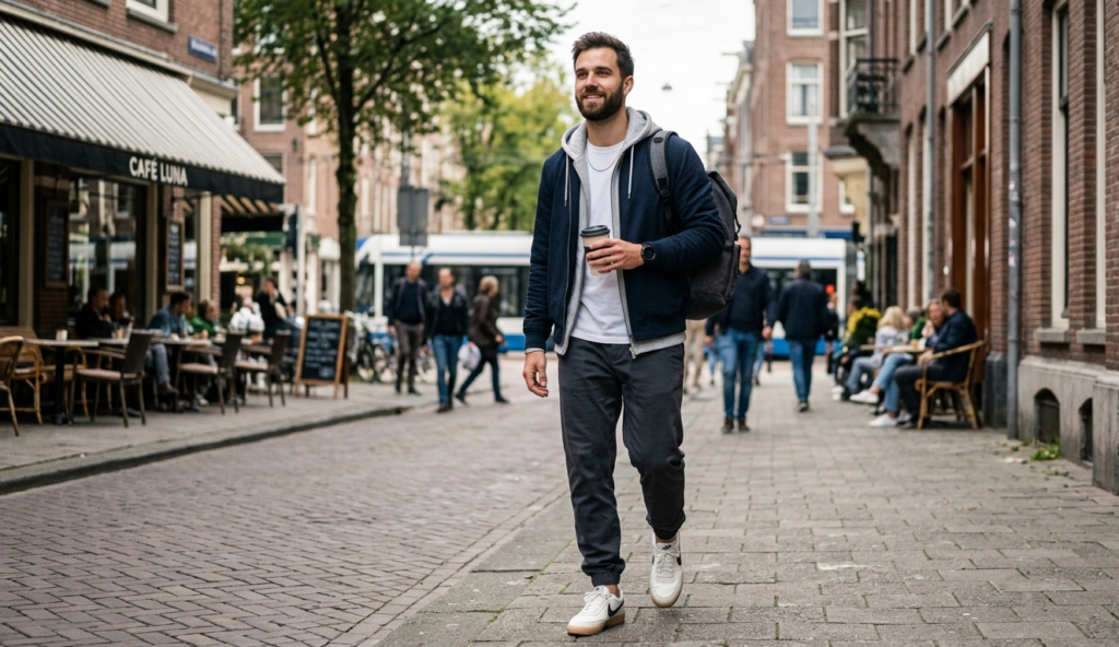 Мужской стиль спорт кэжуал