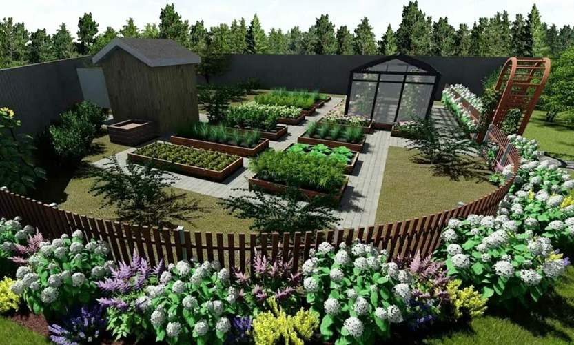 Как соседи по даче землю делили