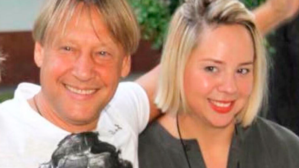 Дмитрий Харатьян с дочкой 