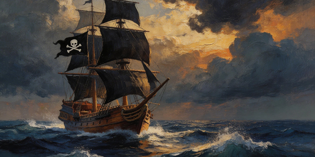 Почему пиратский флаг называется "Веселый Роджер"?