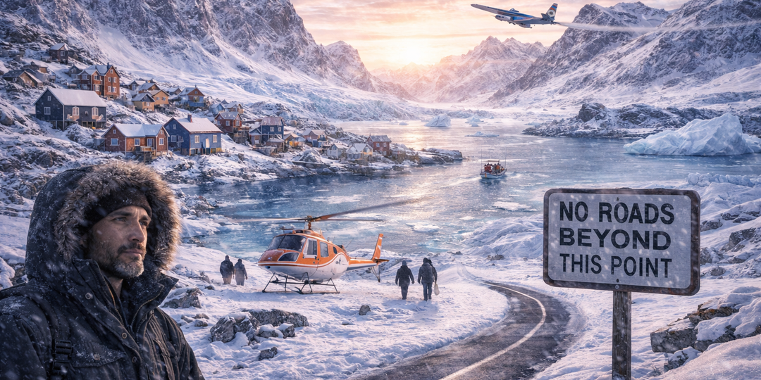 Почему в Гренландии почти нет дорог