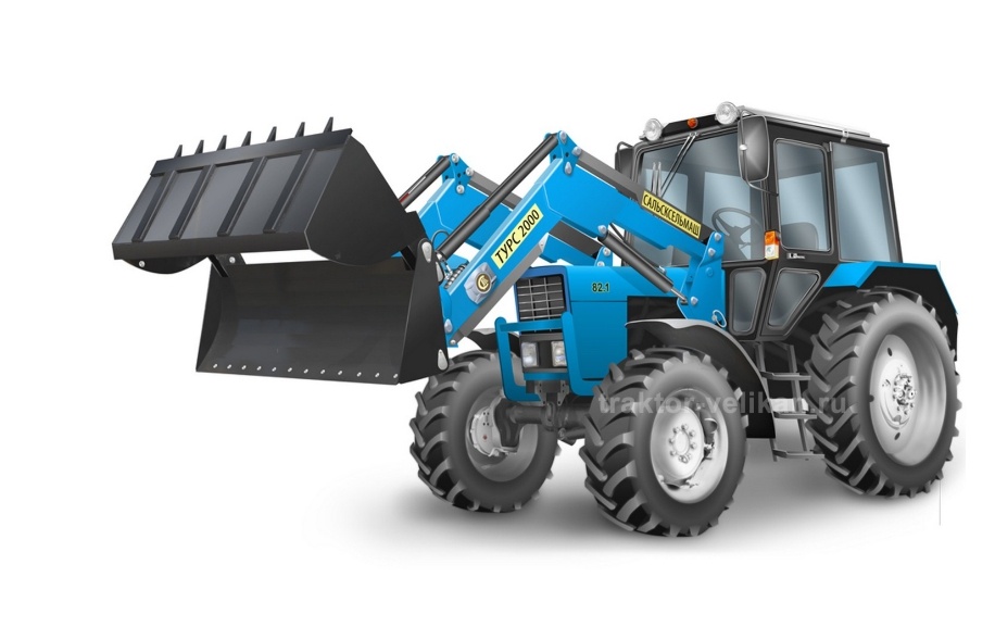 КУН-2000-14Д Ковш челюстной для погрузчика ТУРС-2000 с джойстиком