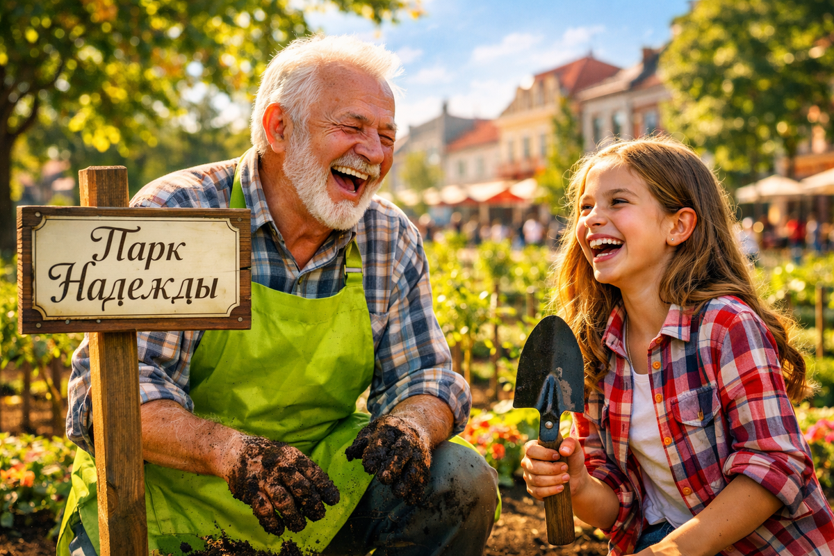 Чудо после разрухи: как 70-летний садовник и дети спасли парк