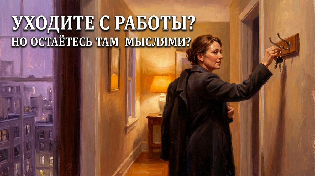 Дверь, которая закрывается за спиной, — это не просто выход из офиса. Это граница между двумя мирами: где вы «бухгалтер» и где вы просто «человек».