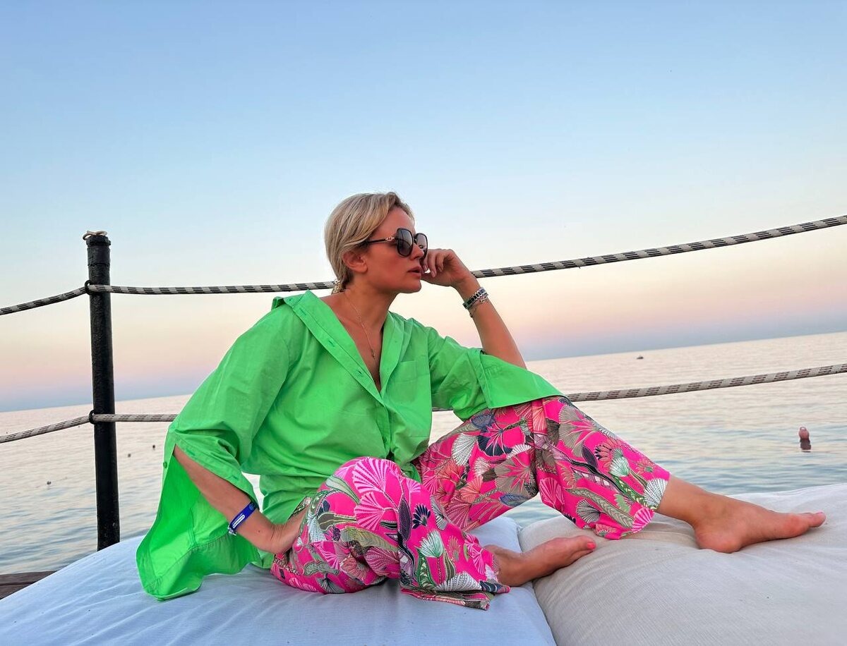 На фото: ведущая прогноза погоды на канале "Россия 1" Татьяна Антонова