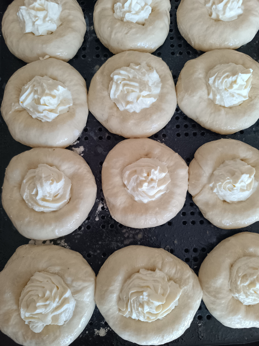 Вот так они у меня расстаивались. 