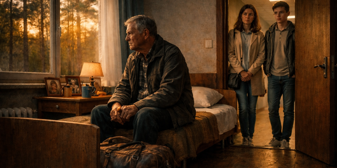 Дочь отдала меня в дом престарелых. Я не спорил. Зря