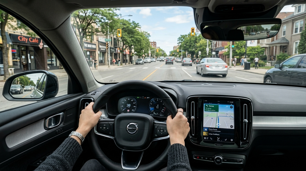 Уверенное вождение по знакомому маршруту