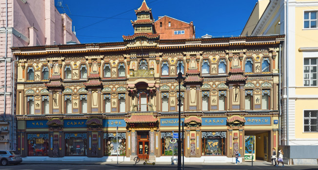 Китайский фасад и московские привычки: история чайного дома Перлова