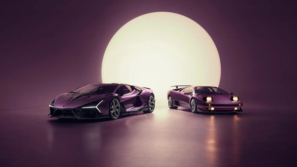 Lamborghini Revuelto и Lamborghini Diablo SE30.📷Фото: Novitec