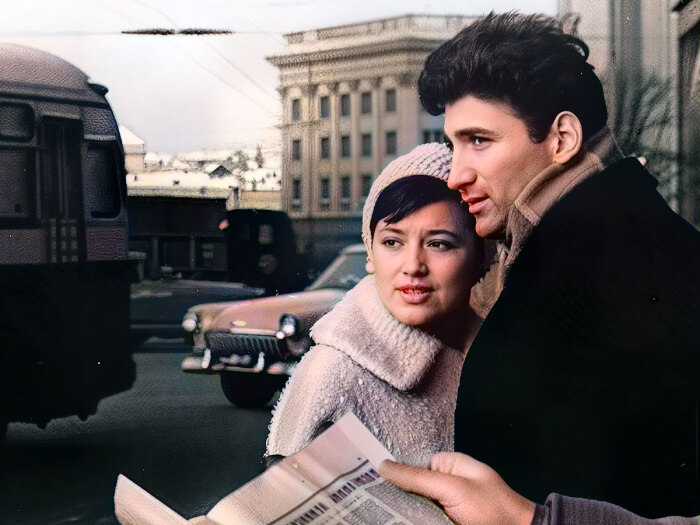    Эльдар и Ариадна Шенгелая в годы их брака