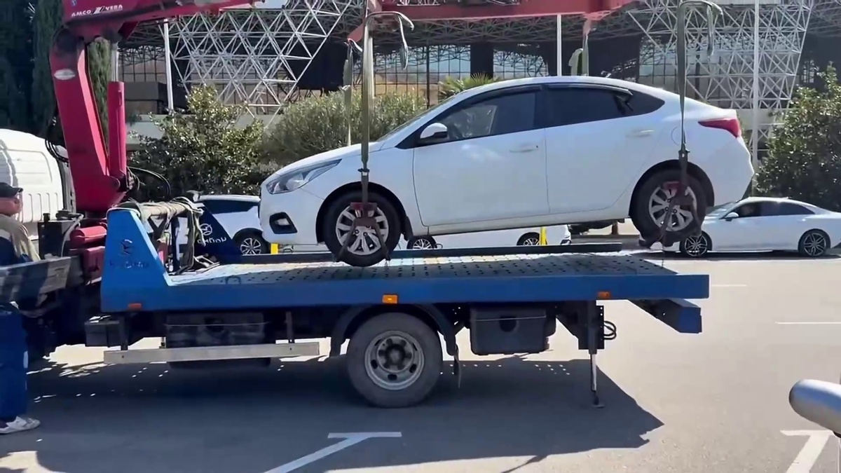 кадр из видео/Департамент транспорта и дорожного хозяйства Сочи  📷
