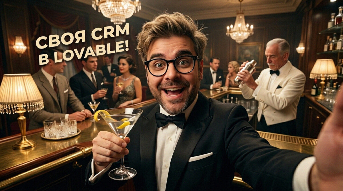    Процесс создания собственной CRM-системы с помощью зерокодинга в Lovable Артур Хорошев