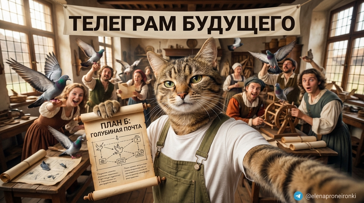    Обсуждаем, куда перейти, если Telegram будет заблокирован. lenka