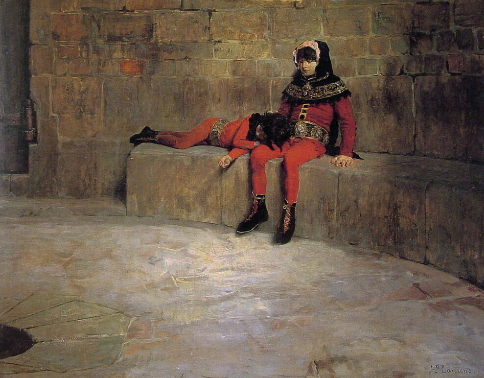 Жан-Поль Лоранс, "Заложники", 1896