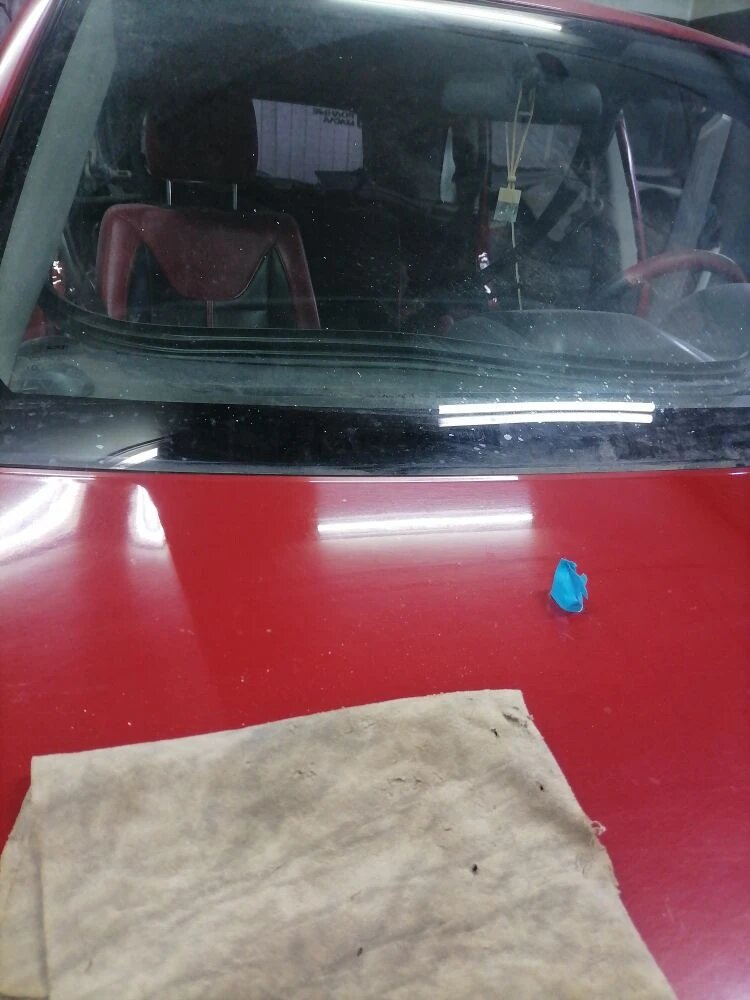 Перед полировкой