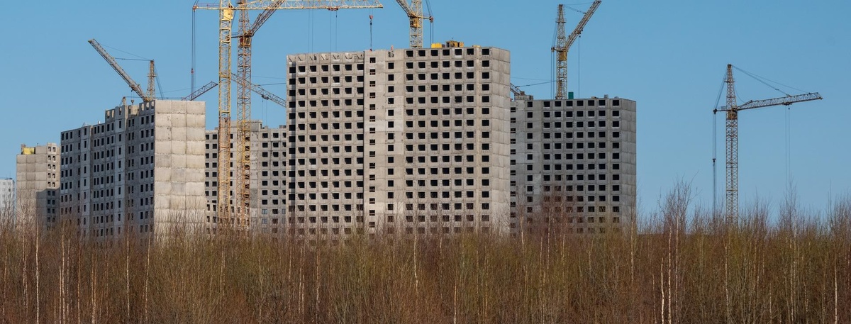    Строительство нового жилья. Автор фото: Тихонов Михаил