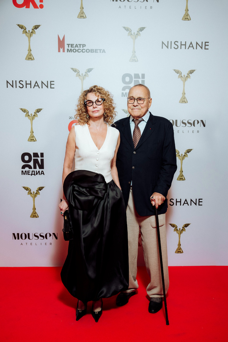 Юлия Высоцкая и Андрей Кончаловский 