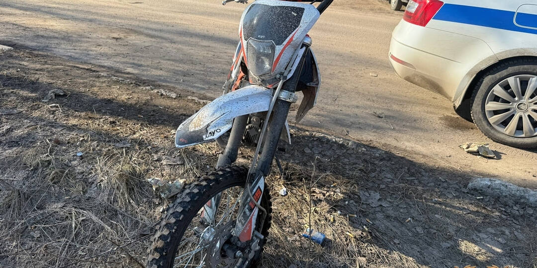 В Твери подросток на питбайке устроил погоню с ДПС