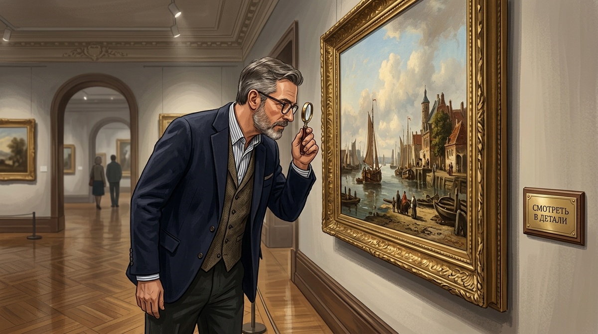 Самые вкусные смыслы в живописи обычно не кричат — они шепчут.