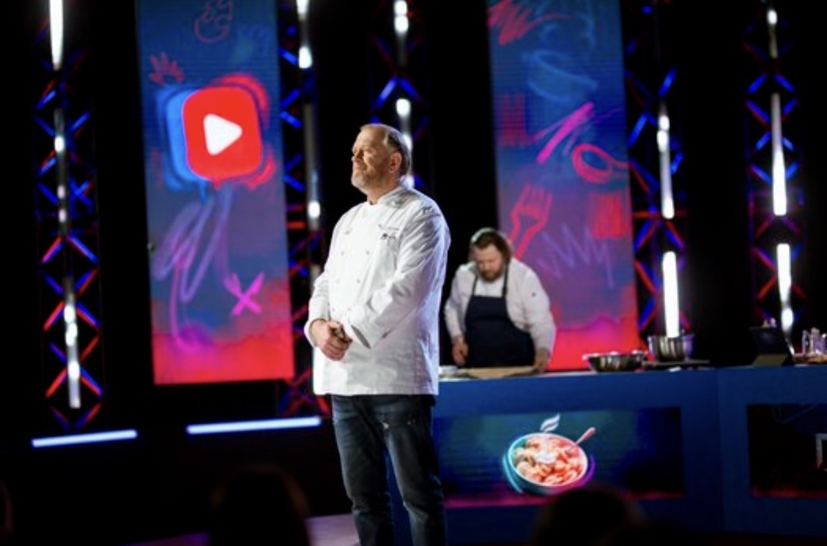 Кадр со съемок шоу