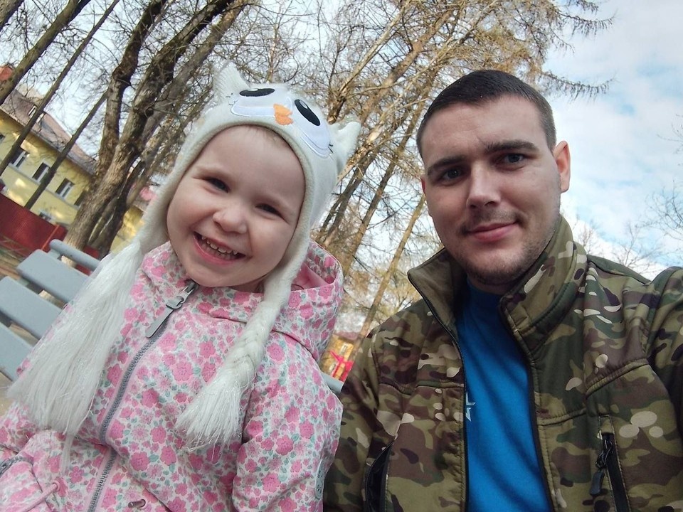    Игорь с дочкой Машей. Фото: личный архив