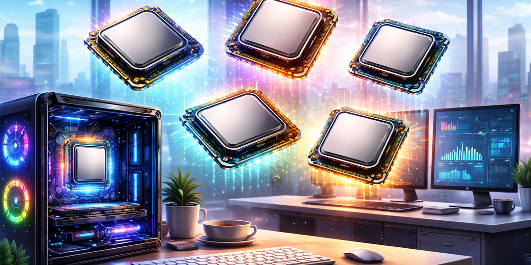 Топ-5 процессоров для офисного ПК в 2026 г: без переплат за лишнюю мощность