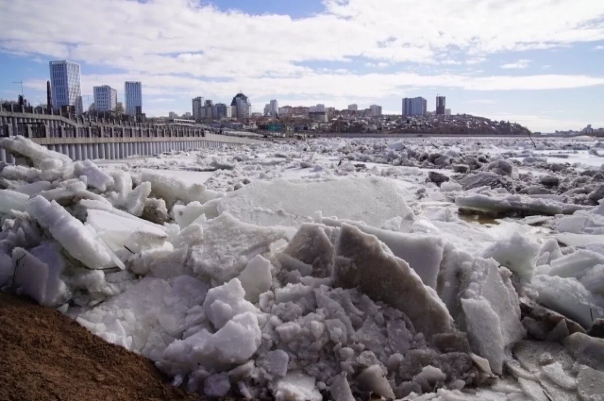    В Башгидромете ожидают средний подъем уровня рек в Уфе