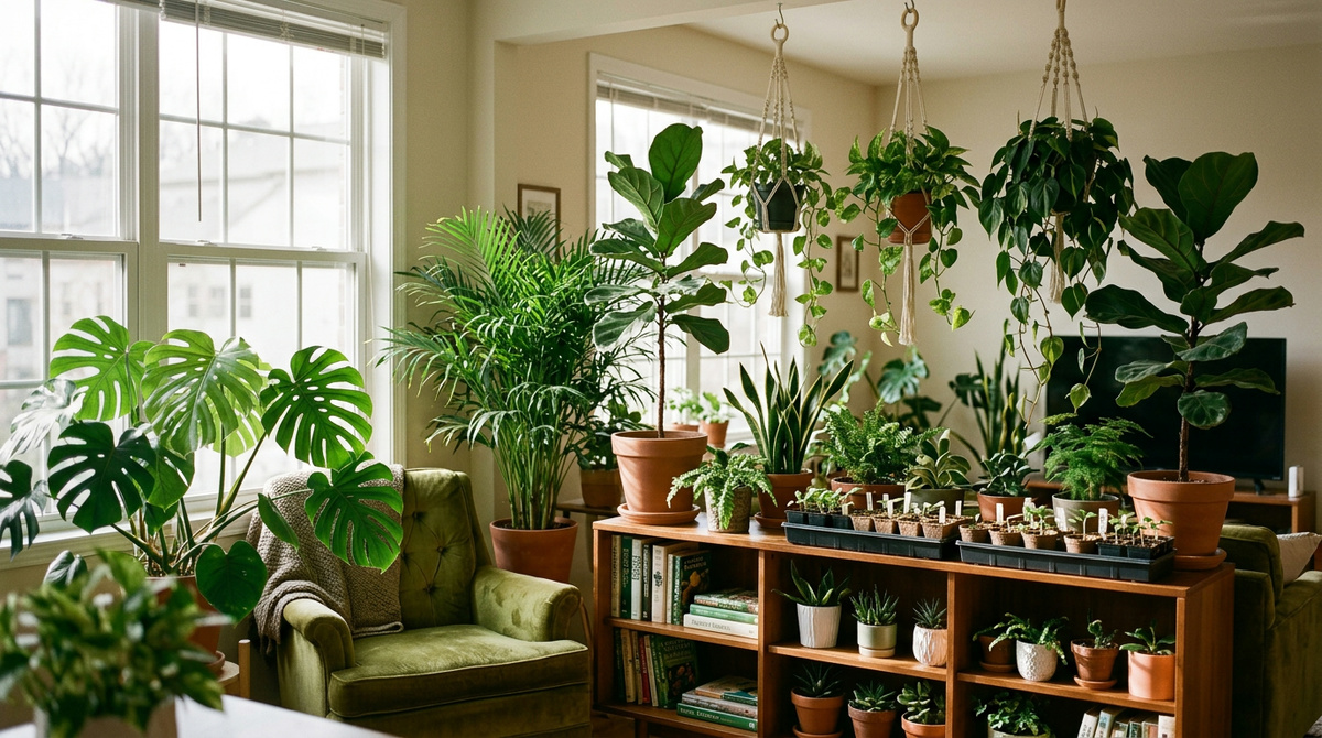 Освещение для комнатных растений: как организовать правильно