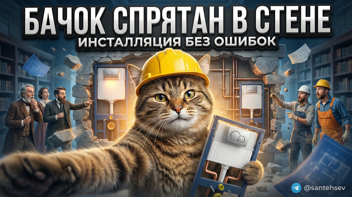 Инсталляция: скрытый бачок в тренде и как он ведёт себя в реальной эксплуатации