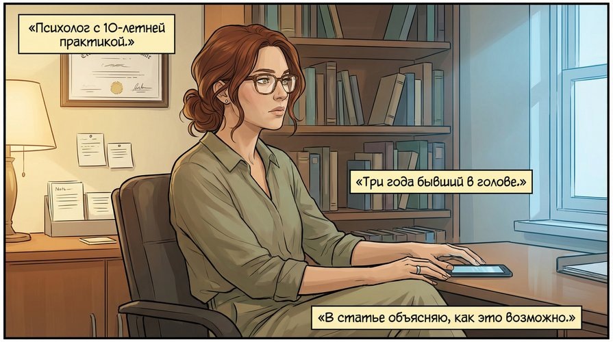 Психолог 10 лет — и три года не могла отпустить бывшего